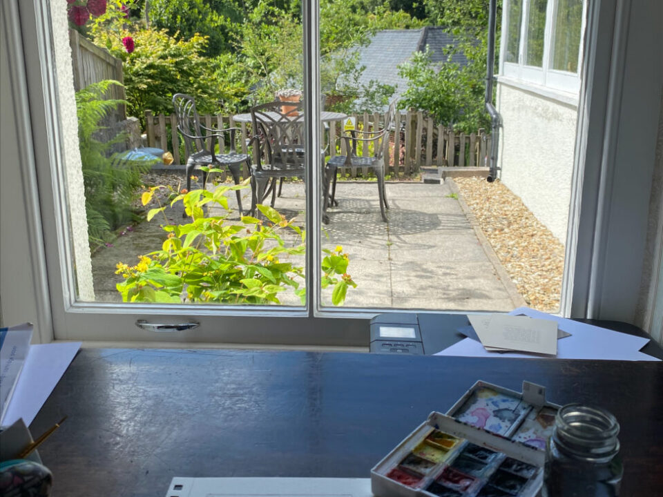 Painting window